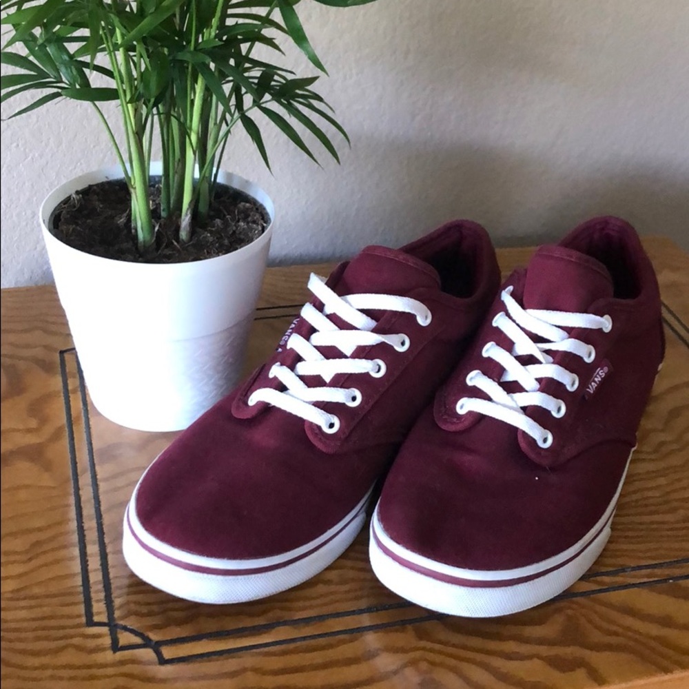 Maroon Vans